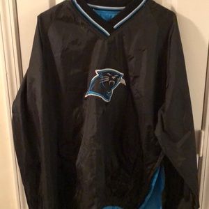 Carolina Panthers reversible wind breaker.